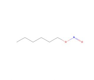 Hexyl Nitrite (CAS 638-51-7) - chemical structure image