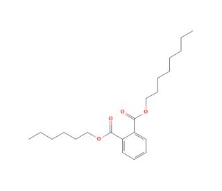 Hexyl Octyl Phthalate (CAS 61827-62-1) - chemical structure image