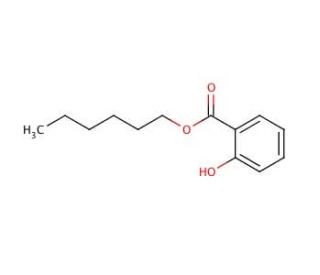 Hexyl salicylate (CAS 6259-76-3) - chemical structure image