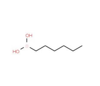 Hexylboronic acid (CAS 16343-08-1) - chemical structure image