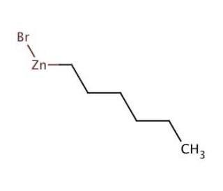 Hexylzinc bromide solution (CAS 124397-96-2) - chemical structure image