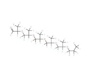 HFPO hexamer, acid fluoride (CAS 13252-15-8) - chemical structure image