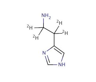 Histamine-α,α,β,β-d4 Dihydrochloride (CAS 344299-48-5) - chemical structure image