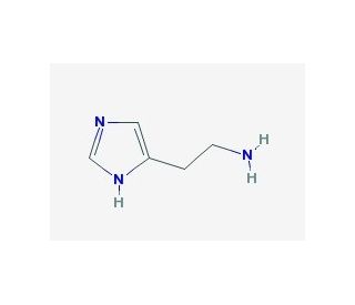 Histamine, free base (CAS 51-45-6) - chemical structure image