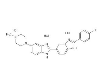 Hoechst 33258 (CAS 23491-45-4) - chemical structure image