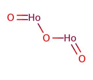 Holmium(III) oxide (CAS 12055-62-8) - chemical structure image