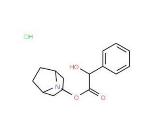 Homatropine Hydrochloride (CAS 637-21-8) - chemical structure image