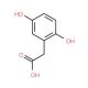 Homogentisic Acid-13C6 (CAS 1216468-48-2) - chemical structure image