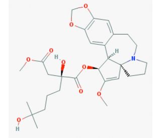 Homoharringtonine (CAS 26833-87-4) - chemical structure image