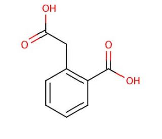 Homophthalic acid (CAS 89-51-0) - chemical structure image