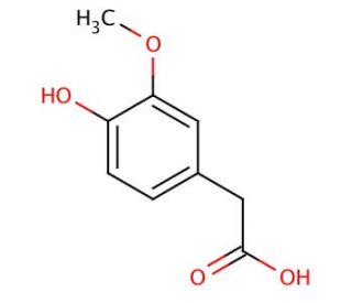 Homovanillic acid (CAS 306-08-1) - chemical structure image
