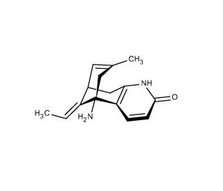 (&minus;)-Huperzine A (CAS 102518-79-6) - chemical structure image