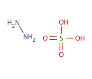 Hydrazine hemisulfate salt (CAS 13464-80-7) - chemical structure image
