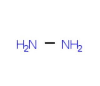 Hydrazine, standard solution, N2H4 (CAS 302-01-2) - chemical structure image