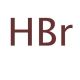 Hydrobromic acid solution 的分子结构, CAS编号: 37348-16-6 Hydrobromic acid solution (CAS 37348-16-6) - chemical structure image