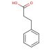 Hydrocinnamic acid (CAS 501-52-0) - chemical structure image