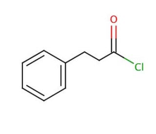 Hydrocinnamoyl chloride (CAS 645-45-4) - chemical structure image