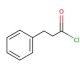 Hydrocinnamoyl chloride (CAS 645-45-4) - chemical structure image