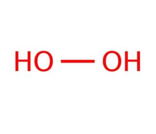 Hydrogen Peroxide (CAS 7722-84-1) - chemical structure image 