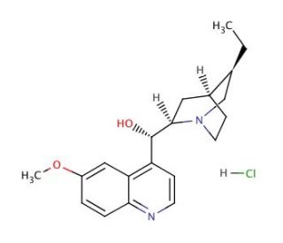 Hydroquinidine hydrochloride (CAS 1476-98-8) - chemical structure image