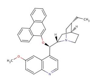 Hydroquinine-9-phenanthryl ether (CAS 135096-78-5) - chemical structure image