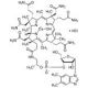 Hydroxocobalamin hydrochloride (CAS 58288-50-9) - chemical structure image
