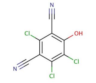 Hydroxy Chlorothalonil - chemical structure image
