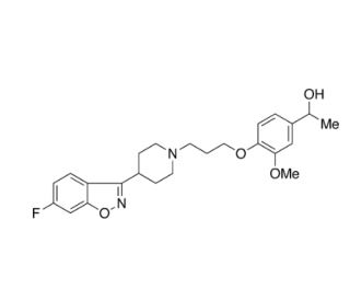 Hydroxy Iloperidone - chemical structure image