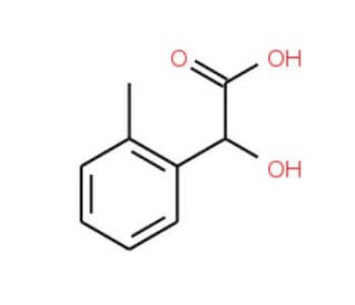 Hydroxy-o-tolyl-acetic acid - chemical structure image