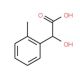 Hydroxy-o-tolyl-acetic acid - chemical structure image