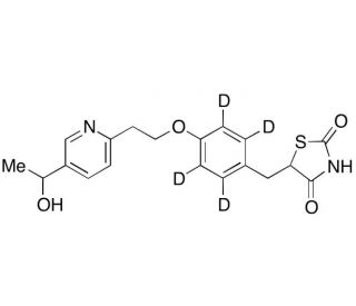 Hydroxy pioglitazone-d4 (M-IV) - chemical structure image
