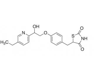 Hydroxy Pioglitazone (M-II) (CAS 101931-00-4) - chemical structure image