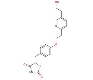 Hydroxy Pioglitazone (M-VII) (CAS 625853-72-7) - chemical structure image