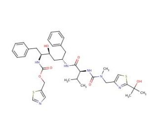 Hydroxy Ritonavir (CAS 176655-56-4) - chemical structure image