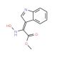 Hydroxyimino-(1H-indol-3-yl)-acetic acid methyl ester (CAS 113975-75-0) - chemical structure image