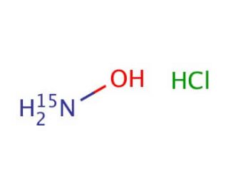 Hydroxylamine-15N hydrochloride (CAS 40711-48-6) - chemical structure image