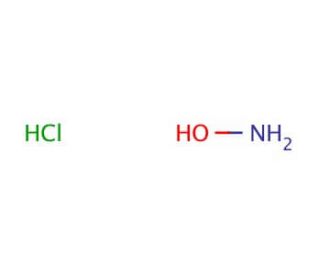 Hydroxylamine hydrochloride (CAS 5470-11-1) - chemical structure image
