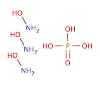 Hydroxylamine phosphate (CAS 20845-01-6) - chemical structure image