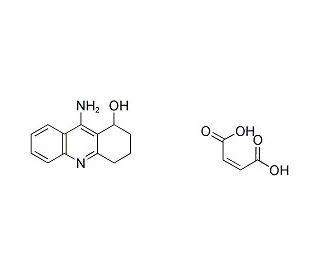 Hydroxytacrine maleate (CAS 118909-22-1) - chemical structure image
