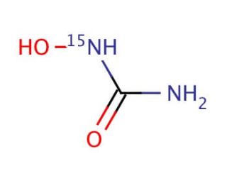 Hydroxyurea-15N (CAS 214331-53-0) - chemical structure image