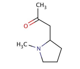 Hygrine - chemical structure image