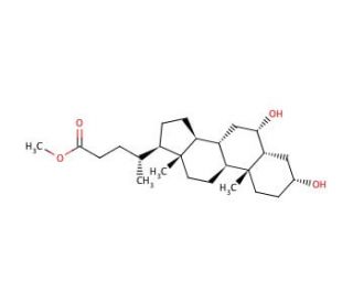 Hyodeoxycholic acid methyl ester (CAS 2868-48-6) - chemical structure image