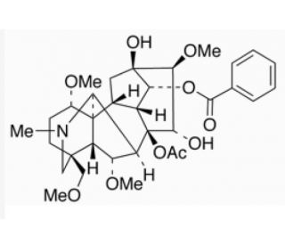 Hypaconitine (CAS 6900-87-4) - chemical structure image