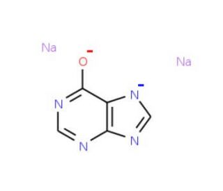Hypoxanthine disodium salt (CAS 199329-61-8) - chemical structure image