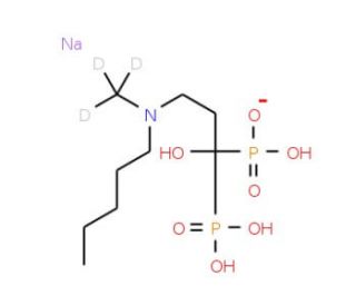 Ibandronic Acid-d3 Sodium Salt - chemical structure image
