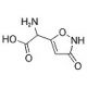 Ibotenic acid (CAS 2552-55-8) - chemical structure image