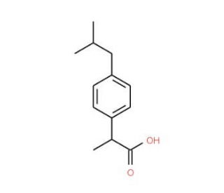 Ibuprofen-13C6 (CAS 15687-27-1 (unlabeled)) - chemical structure image
