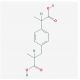 Ibuprofen Carboxylic Acid(Mixture of Diastereomers) (CAS 15935-54-3) - chemical structure image