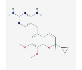 Iclaprim (CAS 192314-93-5) - chemical structure image