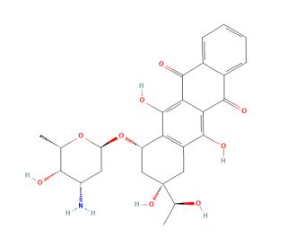 Idarubicinol (CAS 86189-66-4) - chemical structure image